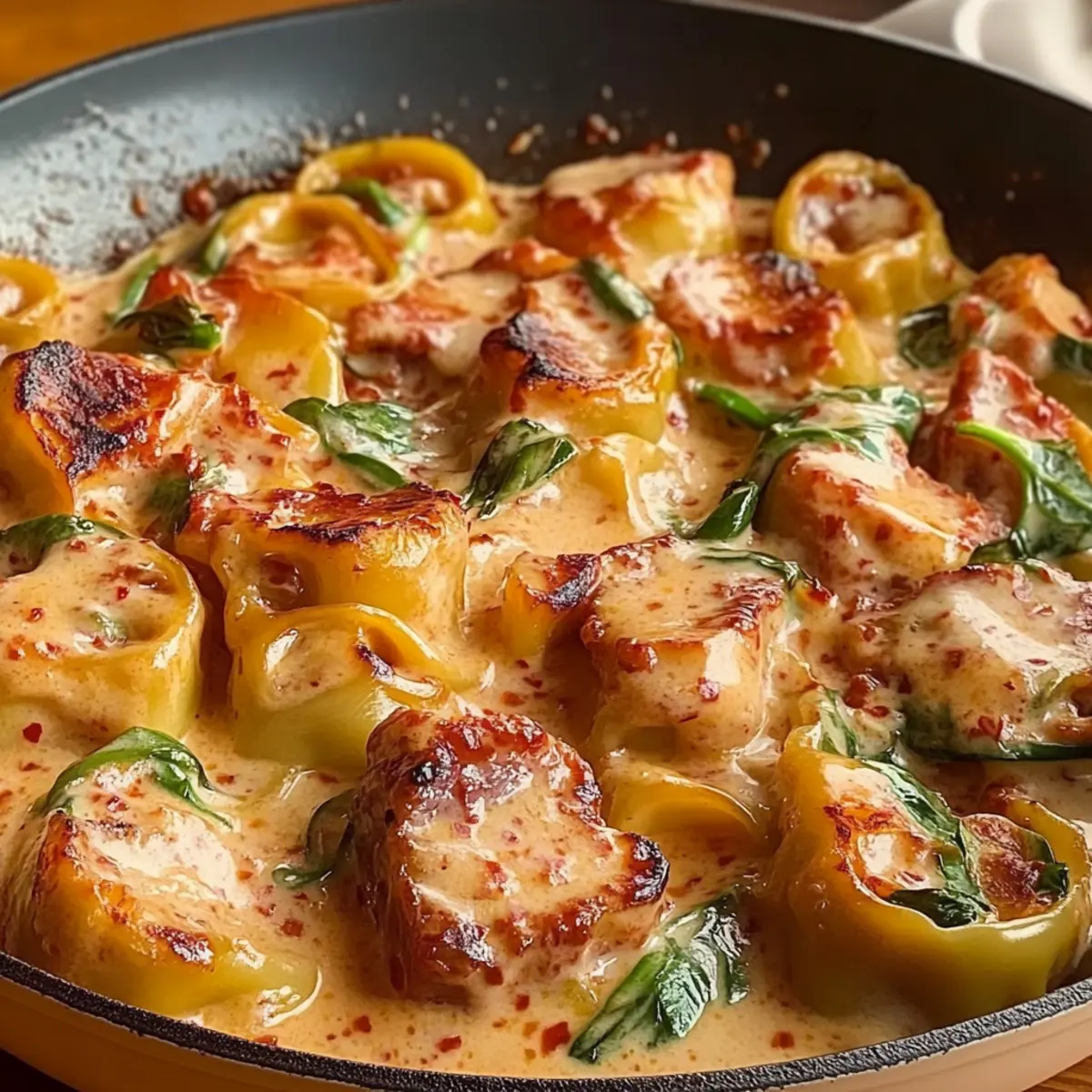 One Pan Tucsan Tortellini