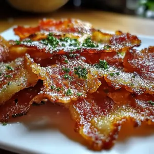 Parmesan Candied Bacon Crackers