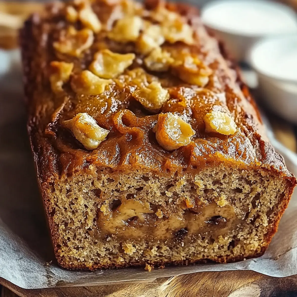 Peanut Butter Banana Bread