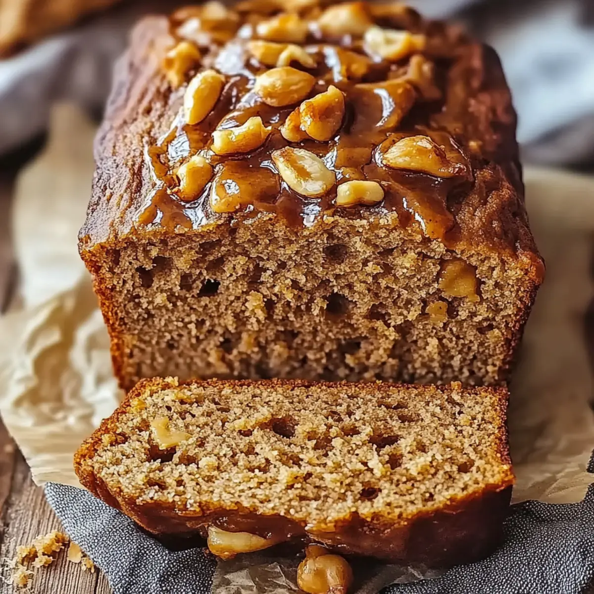 Peanut Butter Banana Bread