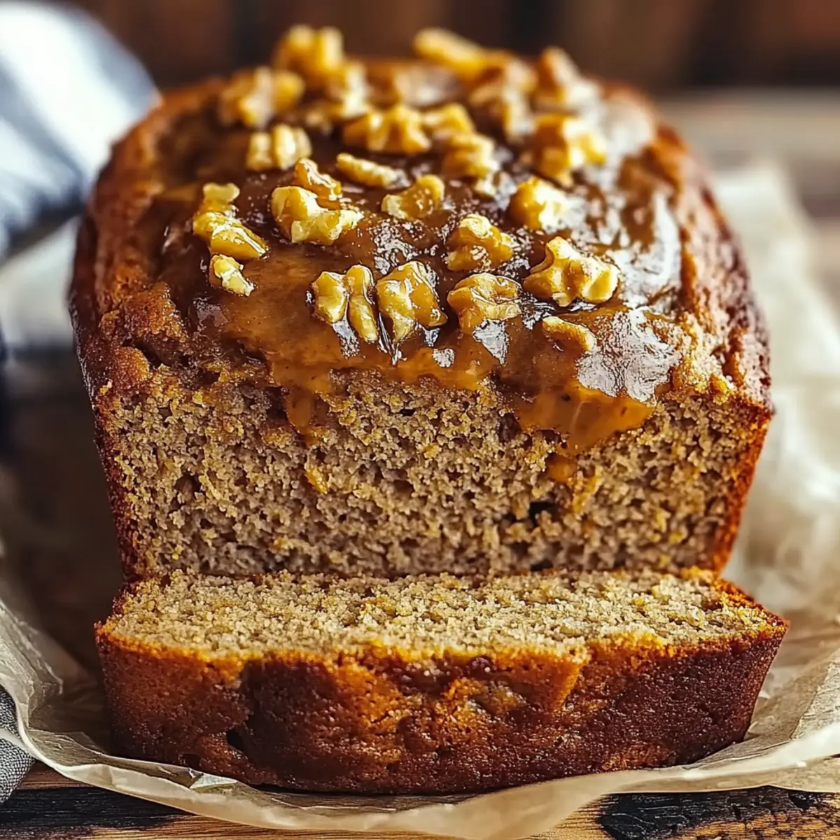 Peanut Butter Banana Bread