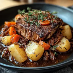 Pot Roast with Potatoes and Carrots