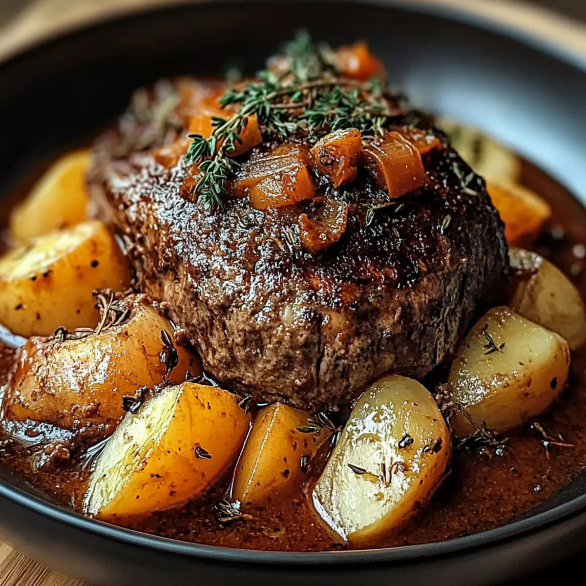 Pot Roast with Potatoes and Carrots