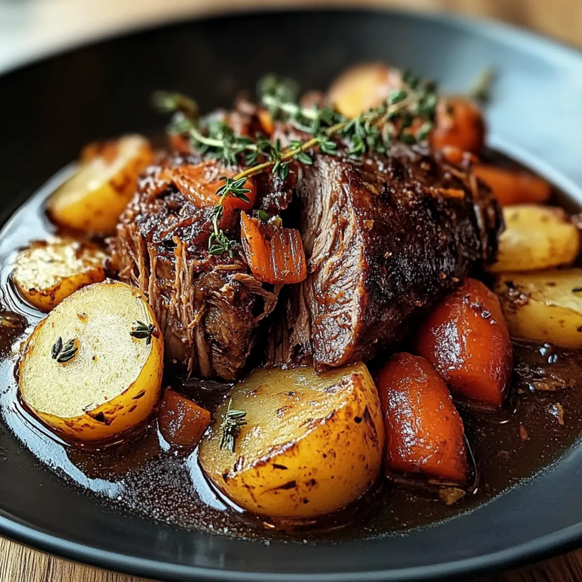 Pot Roast with Potatoes and Carrots