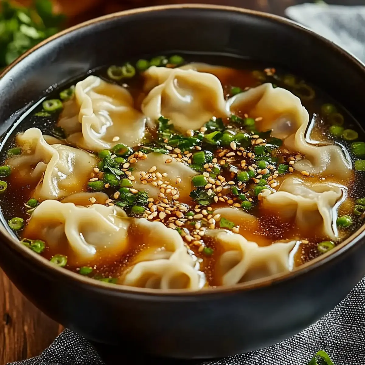 Potsticker Soup