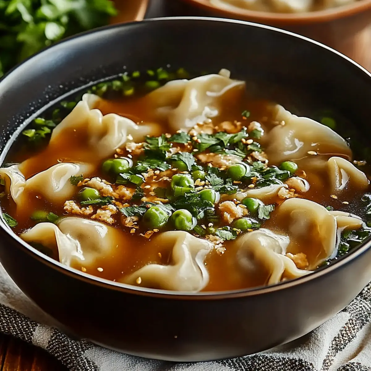 Potsticker Soup