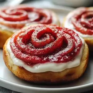 Red Velvet Cinnamon Rolls