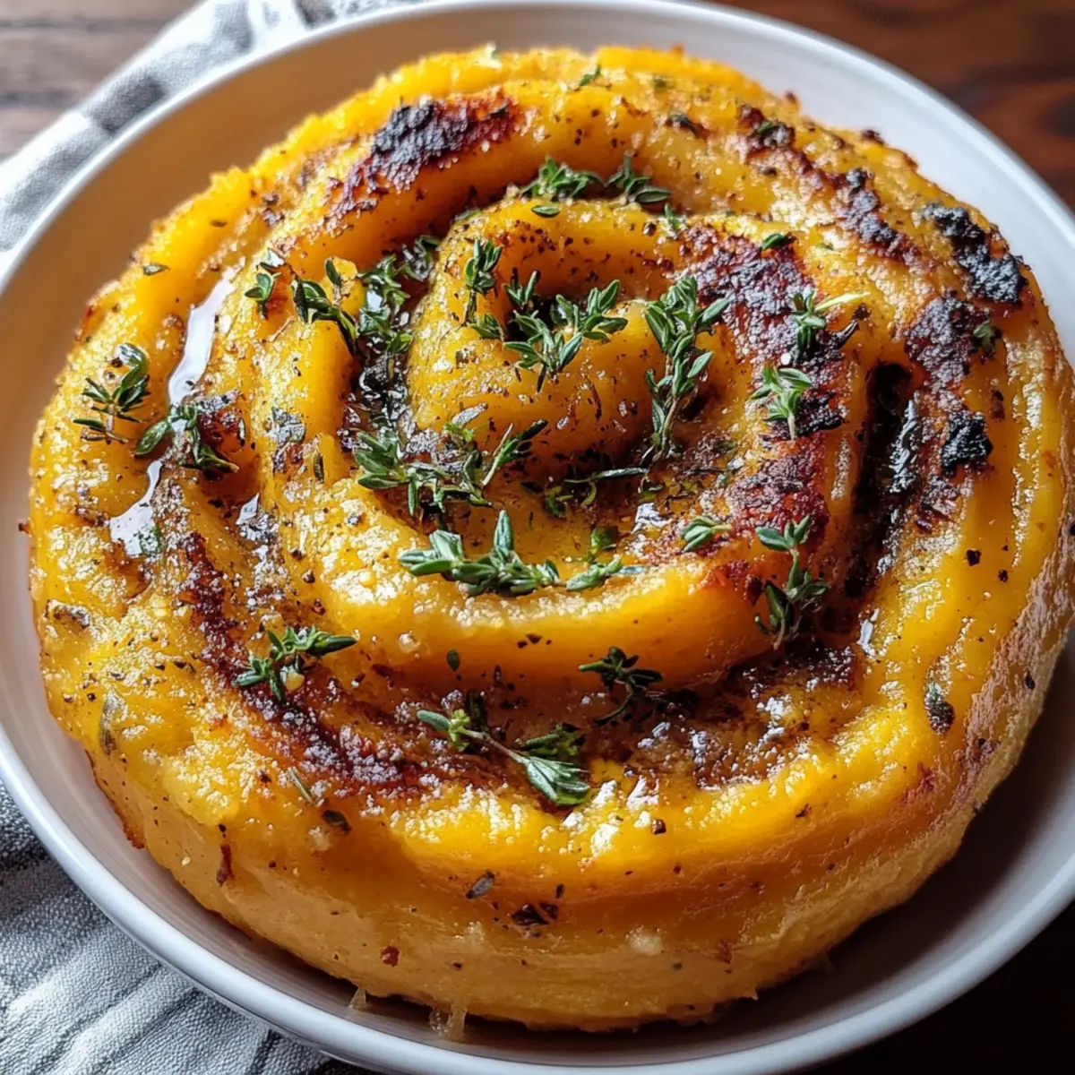 Roasted Garlic Mashed Butternut Squash