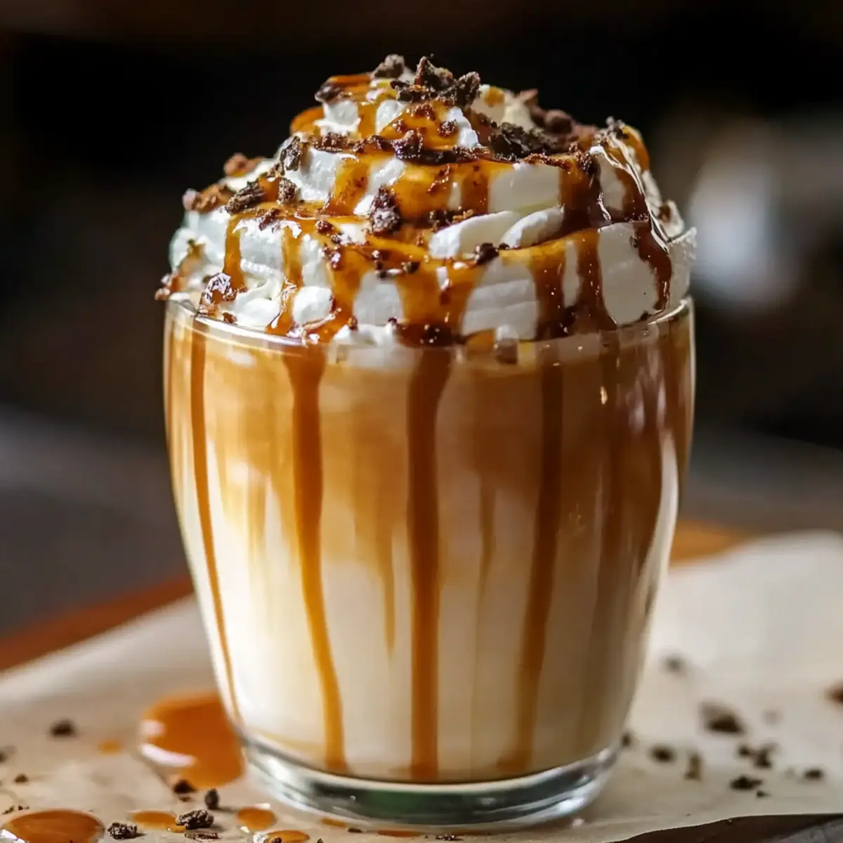 Salted Caramel Protein Shake