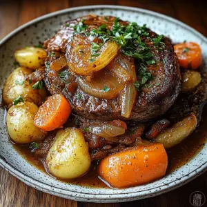 Savory French Onion Pot Roast