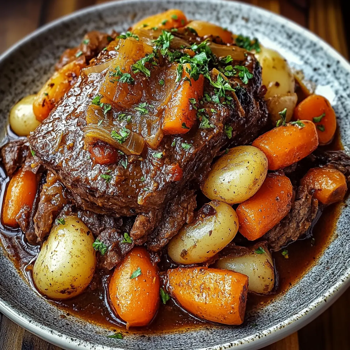 Savory French Onion Pot Roast