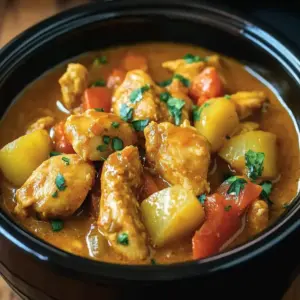 Slow Cooker Chicken Curry