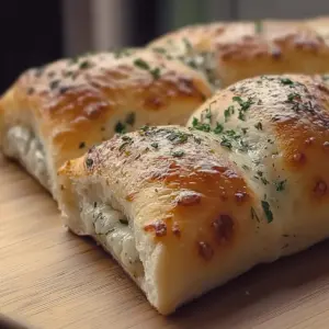 Soft Alfredo Chicken Bread