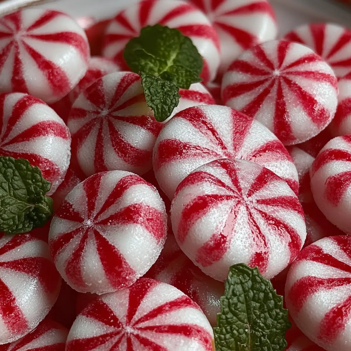 Soft Christmas Peppermints