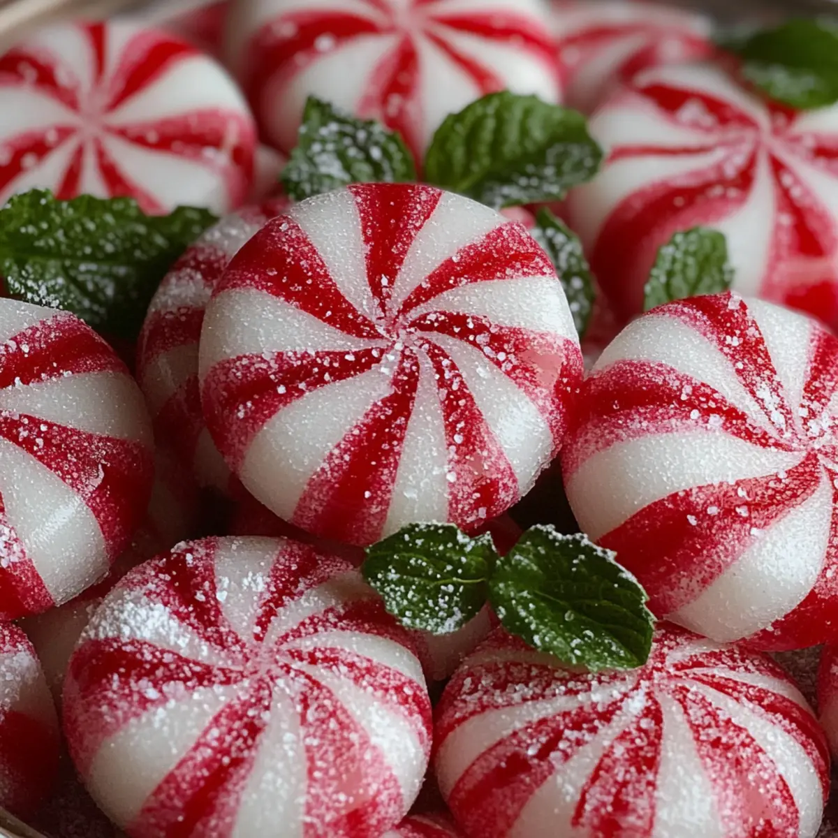 Soft Christmas Peppermints