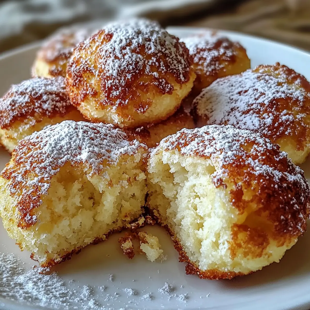 Soft Ricotta Almond Pillows
