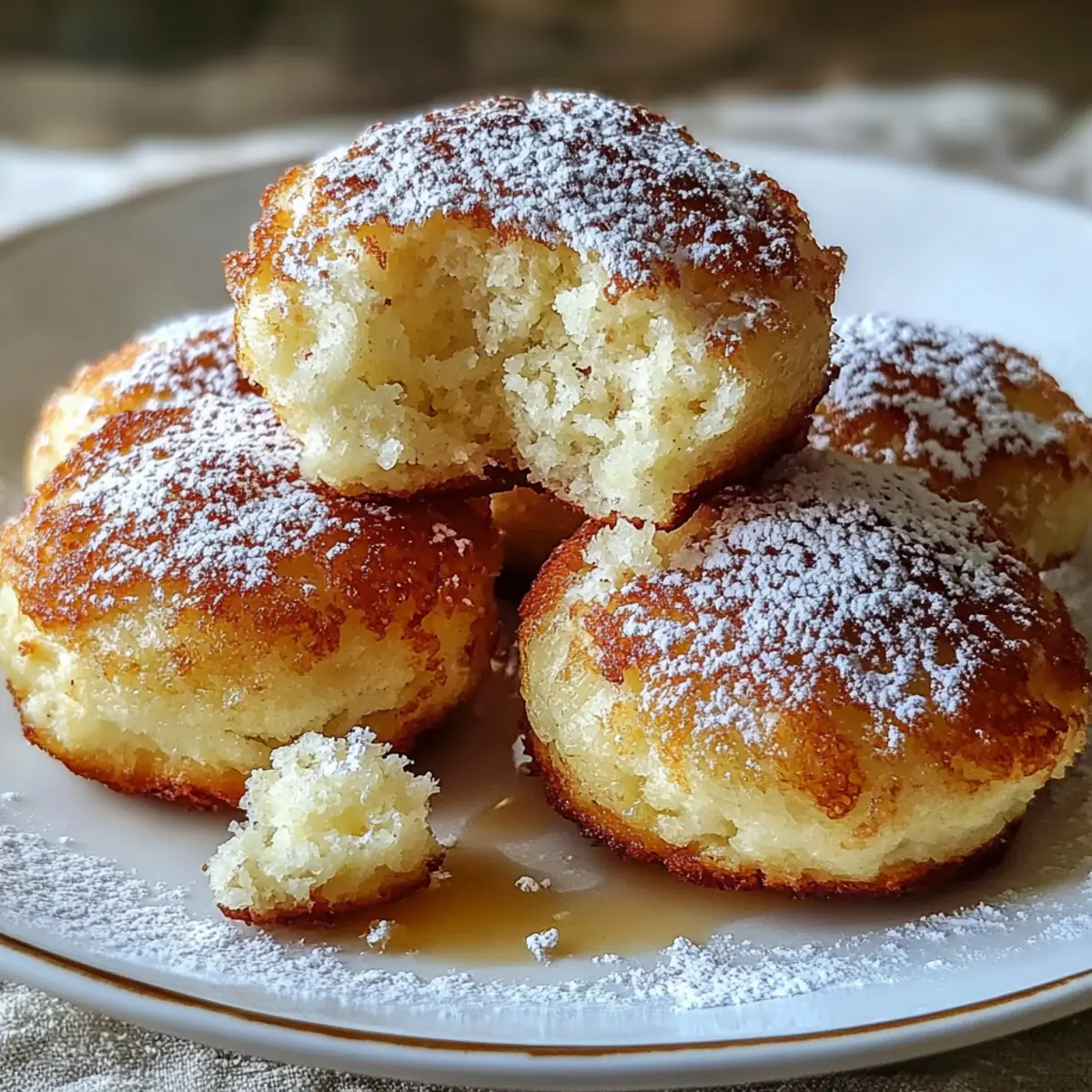 Soft Ricotta Almond Pillows