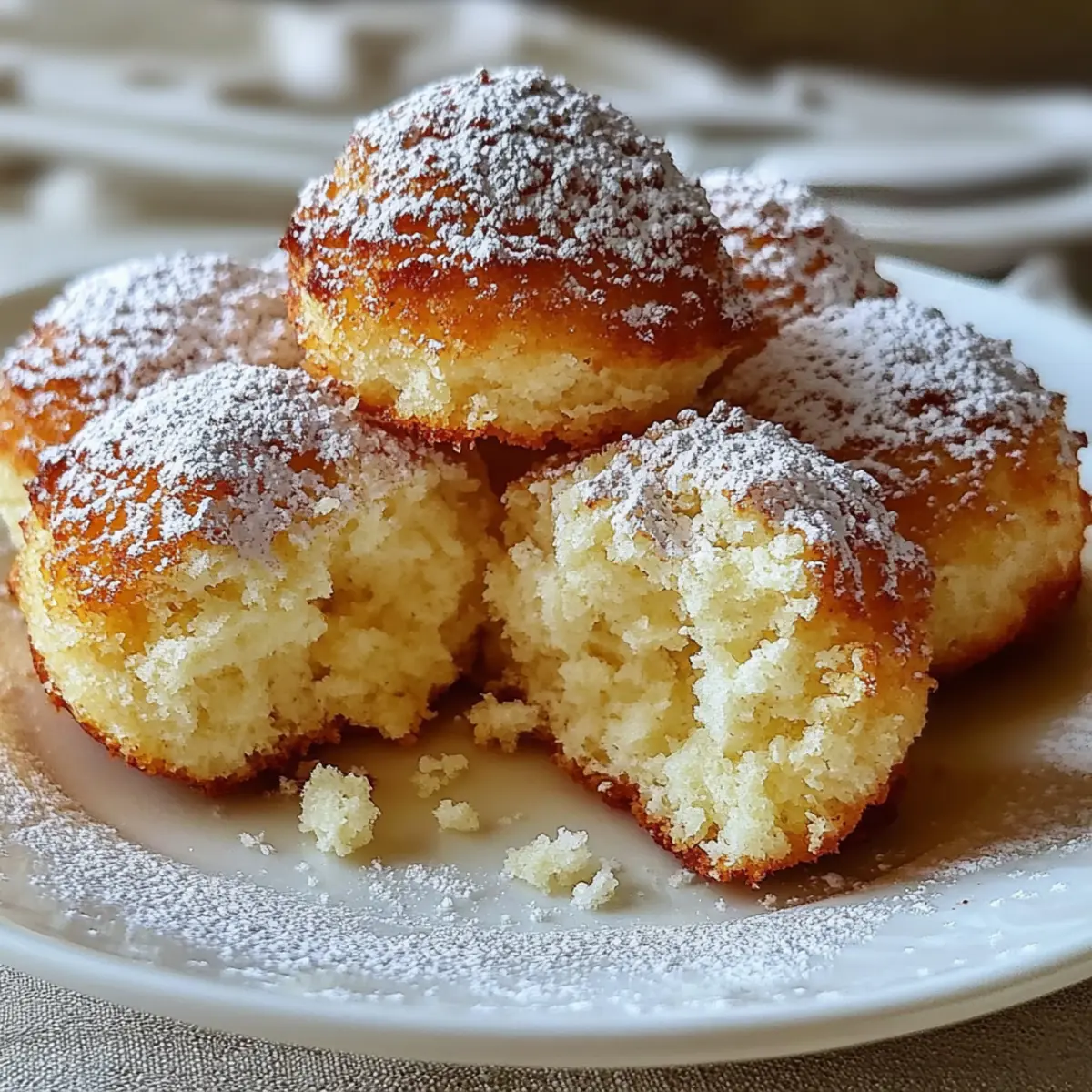 Soft Ricotta Almond Pillows