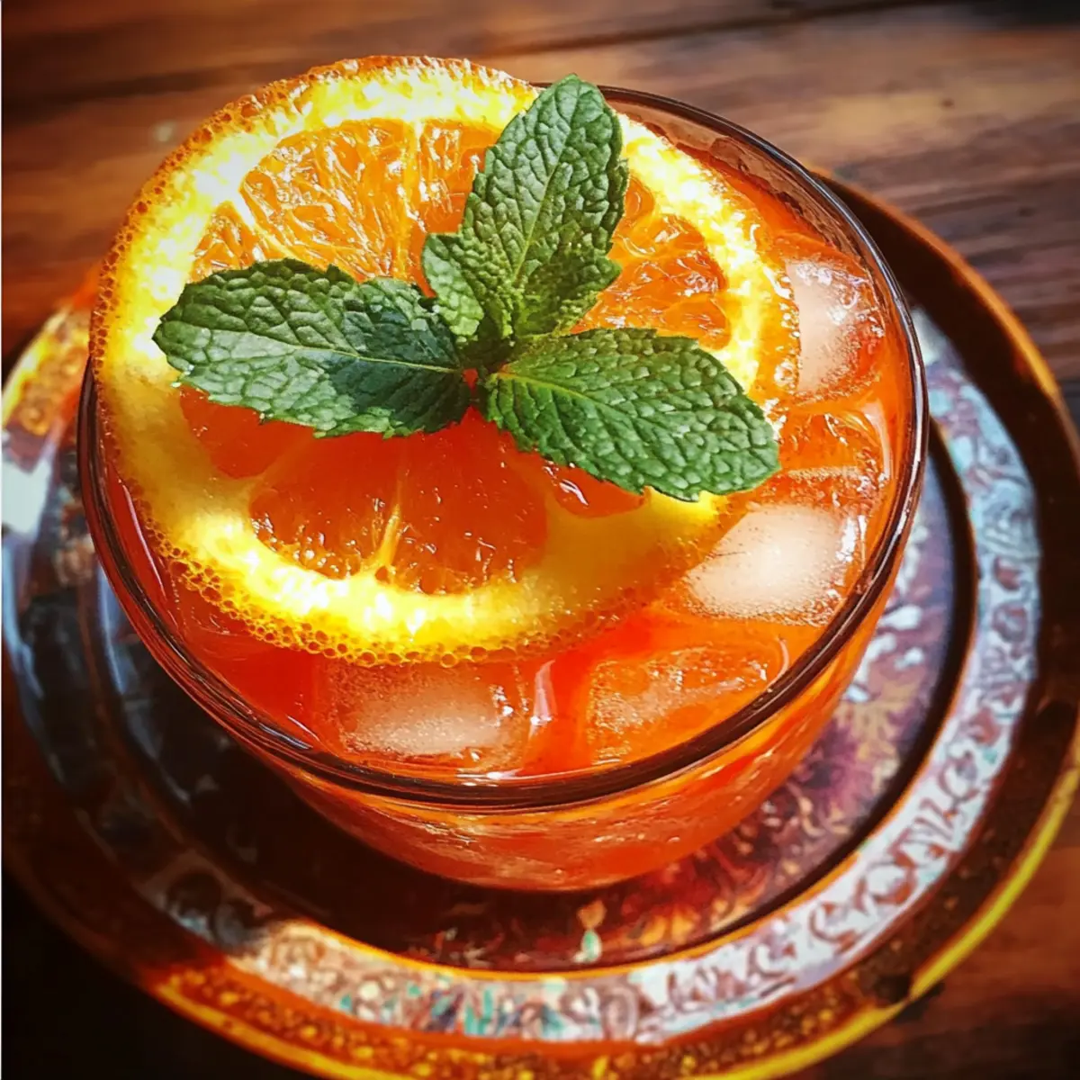 Sparkling Aperol Spritz Cocktail