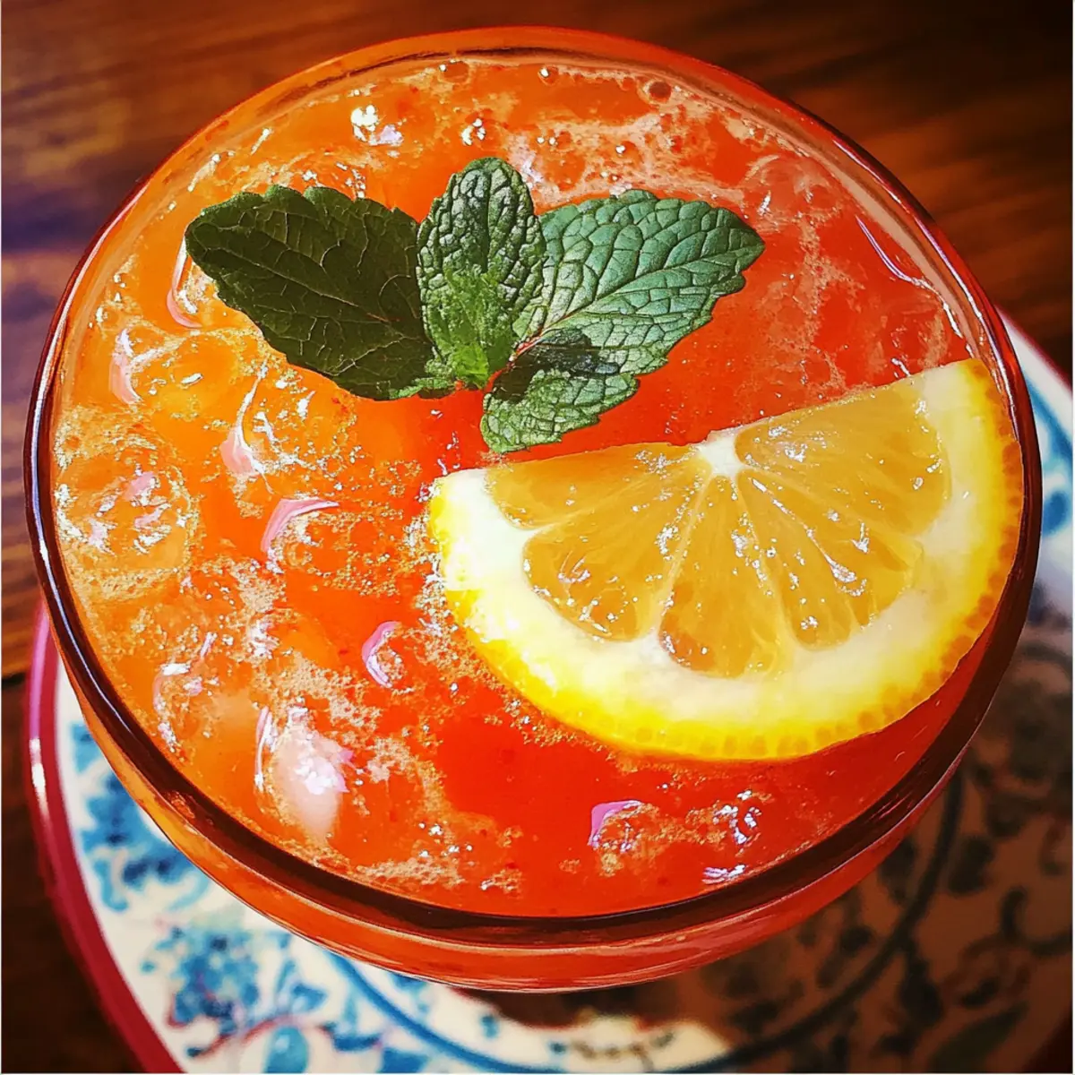 Sparkling Aperol Spritz Cocktail