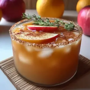Spiced Apple Cider Margarita