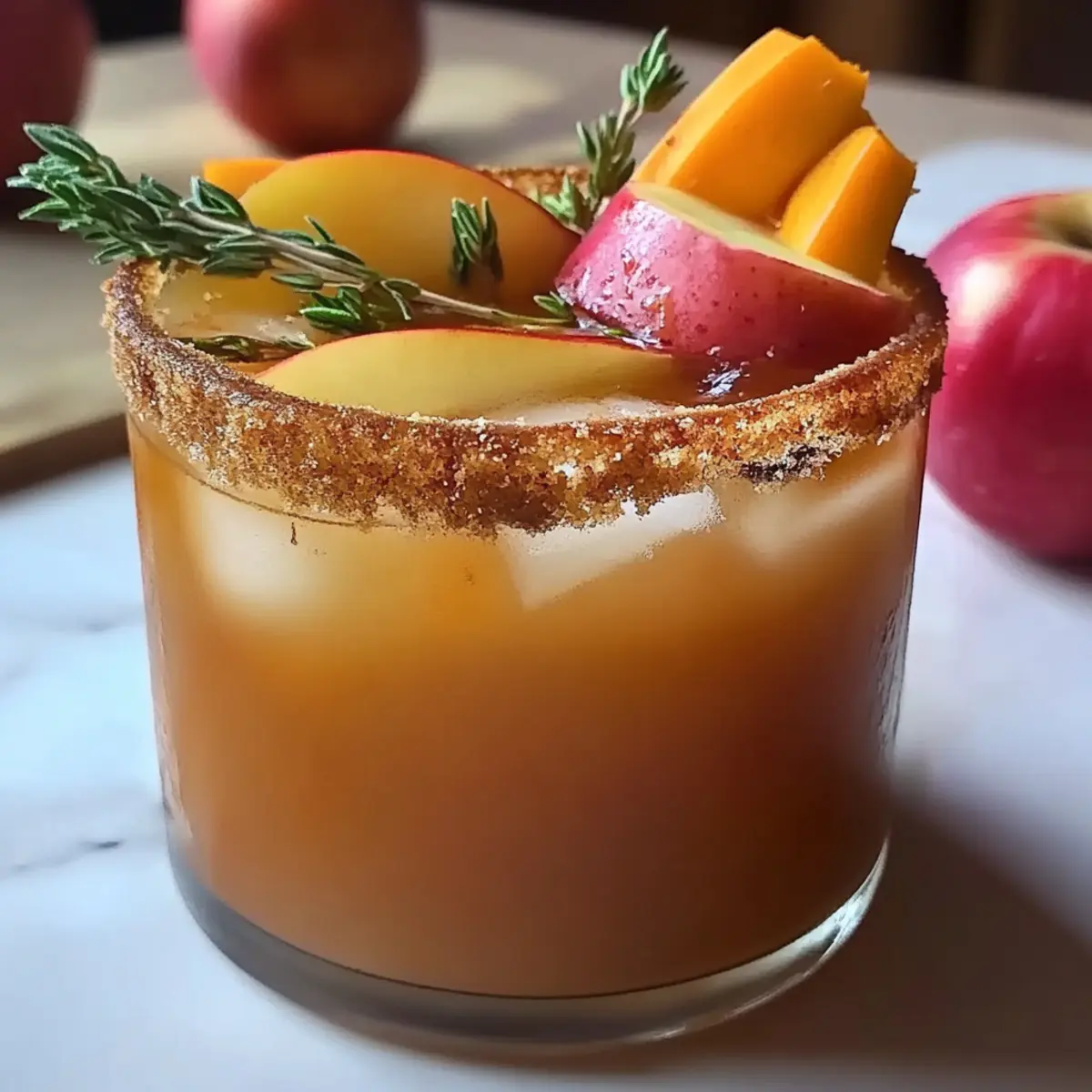 Spiced Apple Cider Margarita