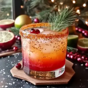 Spiced Up Christmas Margarita