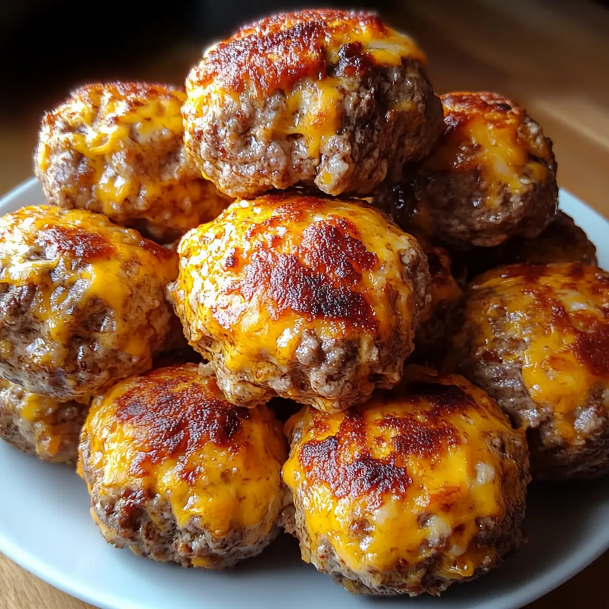 Spicy Rotel Cream Cheese Sausage Balls