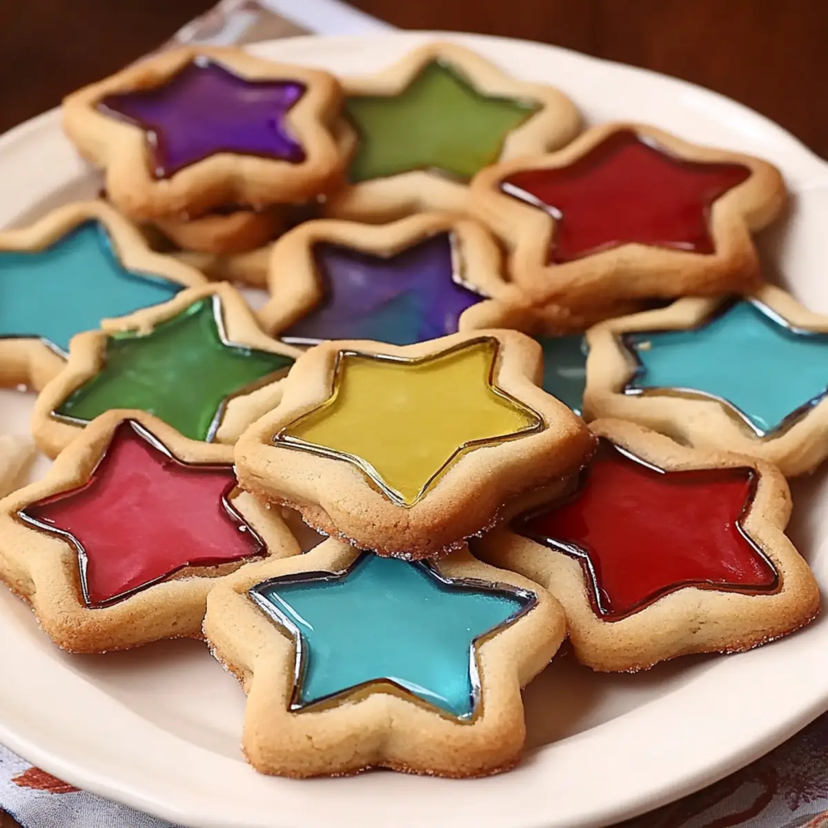 Stained Glass Cookies