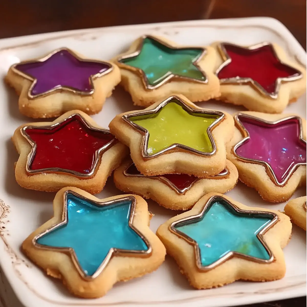 Stained Glass Cookies