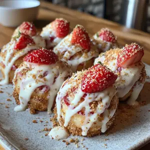 Strawberry Cheesecake Truffle Balls