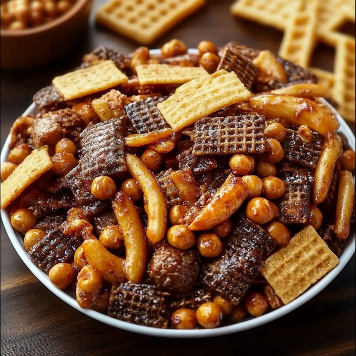 Sweet & Smoky Party Mix