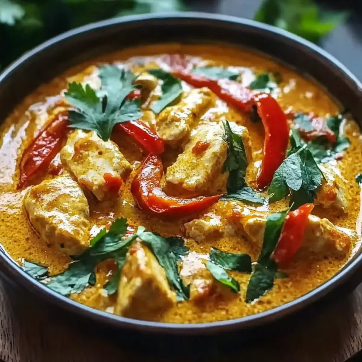 Thai Chicken Satay Curry