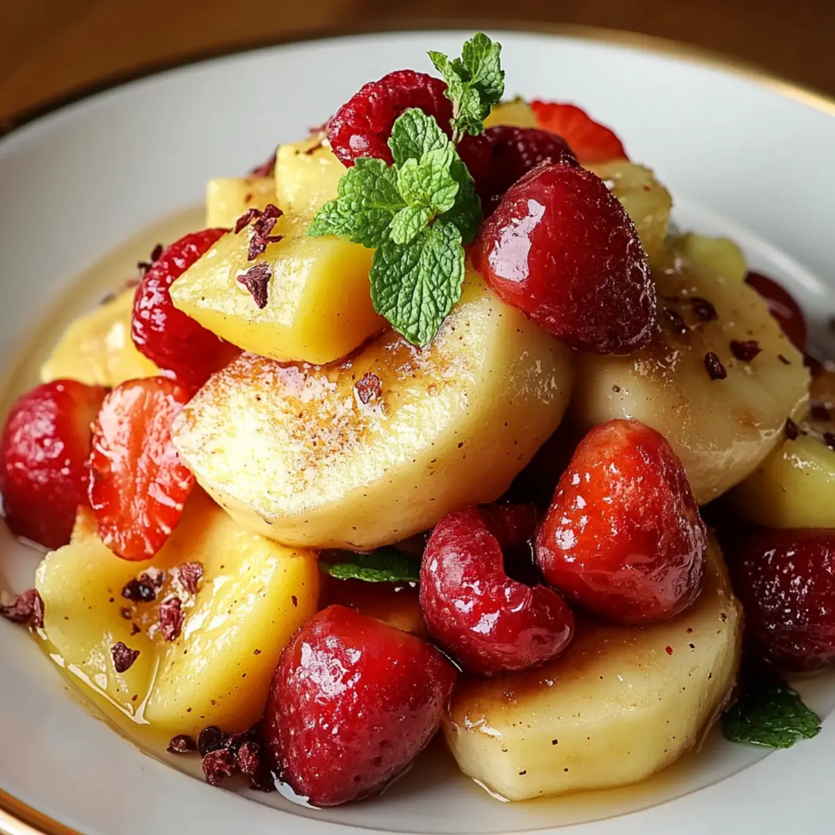 Tropical Fruit Salad with Citrus Zest