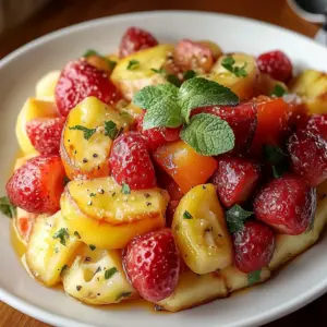 Tropical Fruit Salad with Citrus Zest