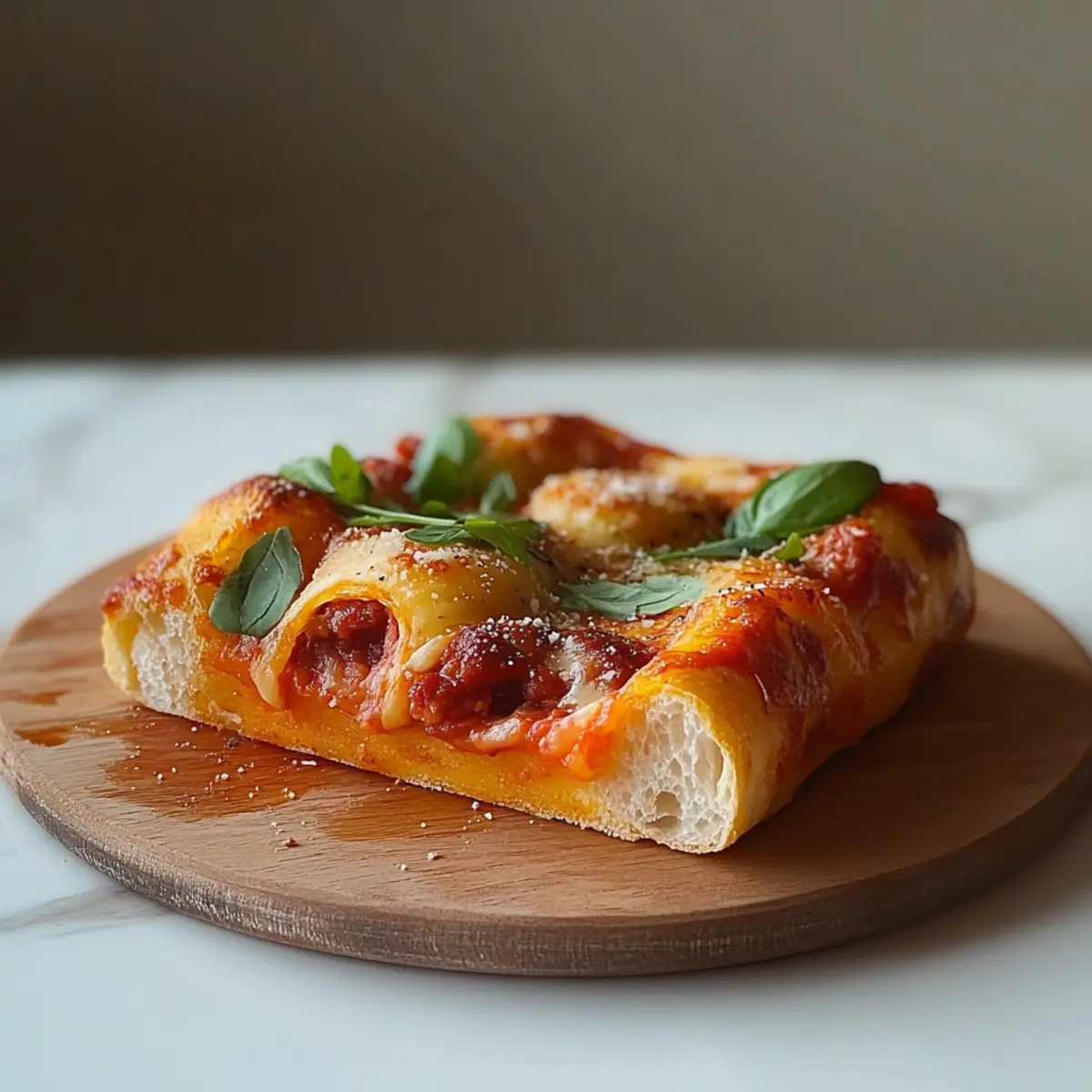 Upside Down Meatball Puff Pastry