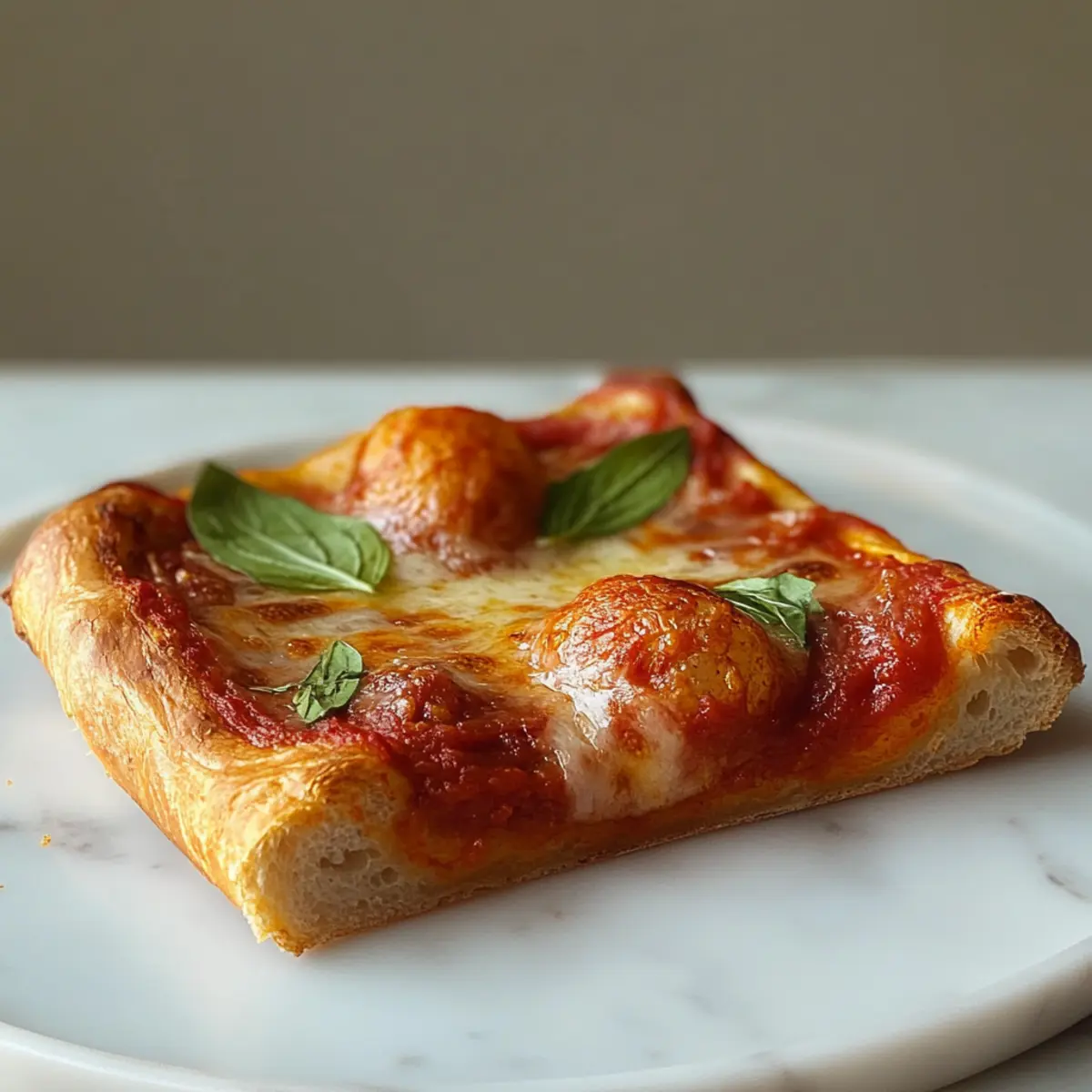 Upside Down Meatball Puff Pastry