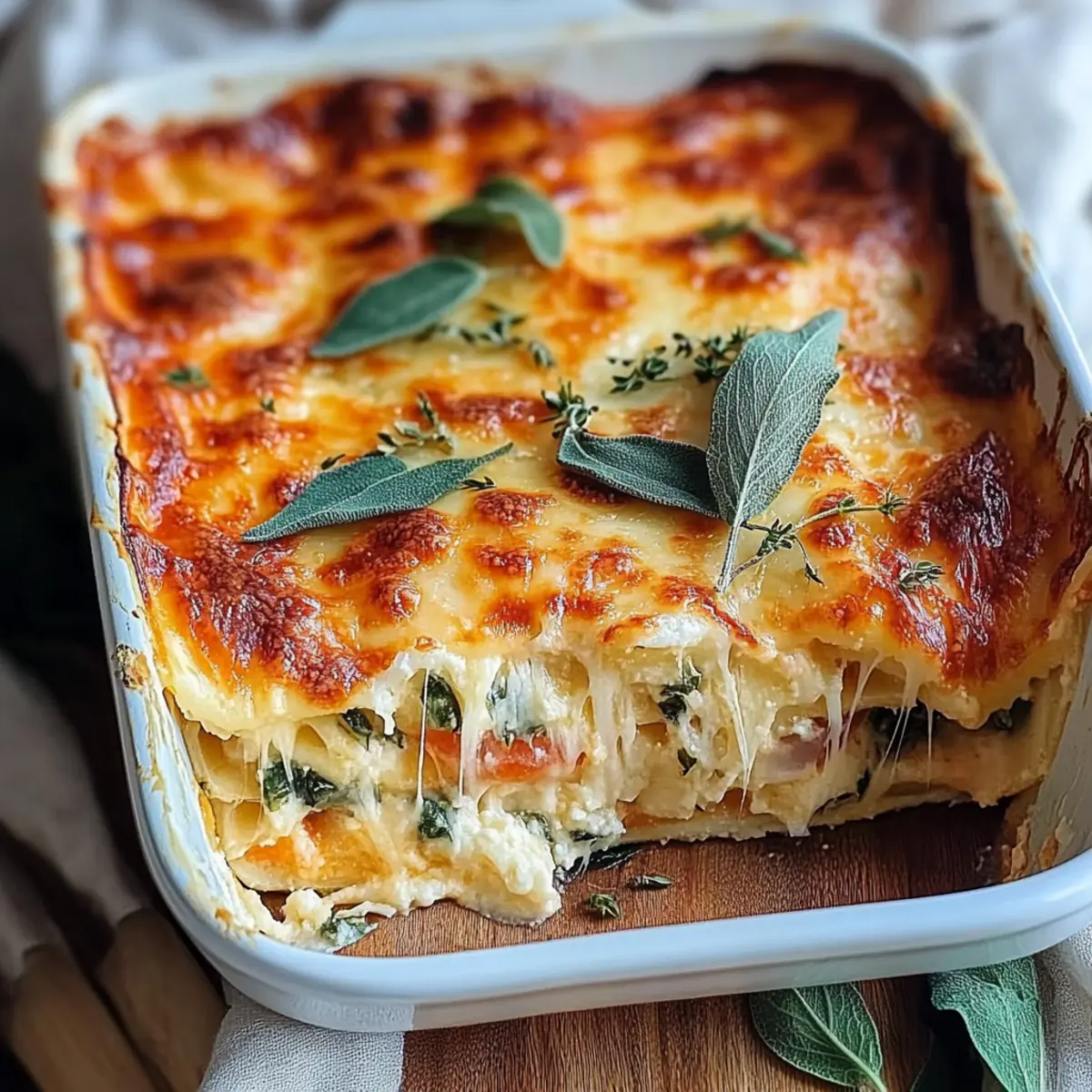 Vegetarian Lasagna with Ricotta