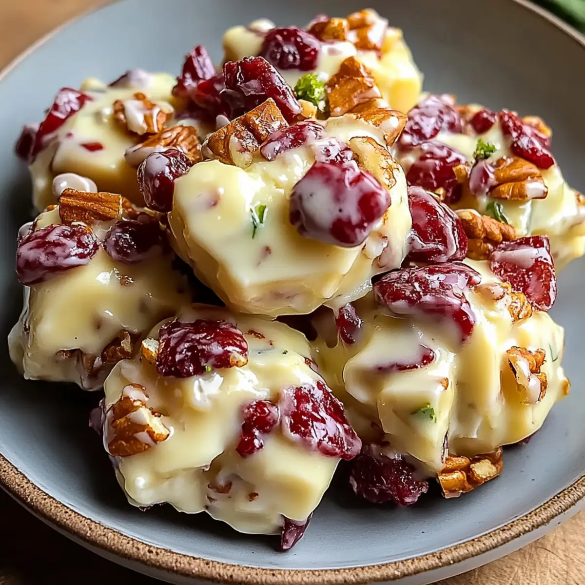 White Chocolate Cranberry Pecan Clusters