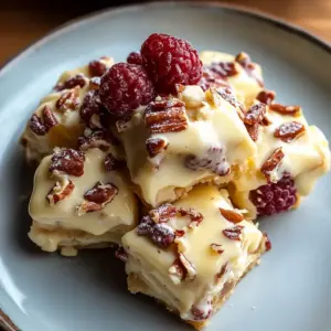 White Chocolate Cranberry Pecan Clusters