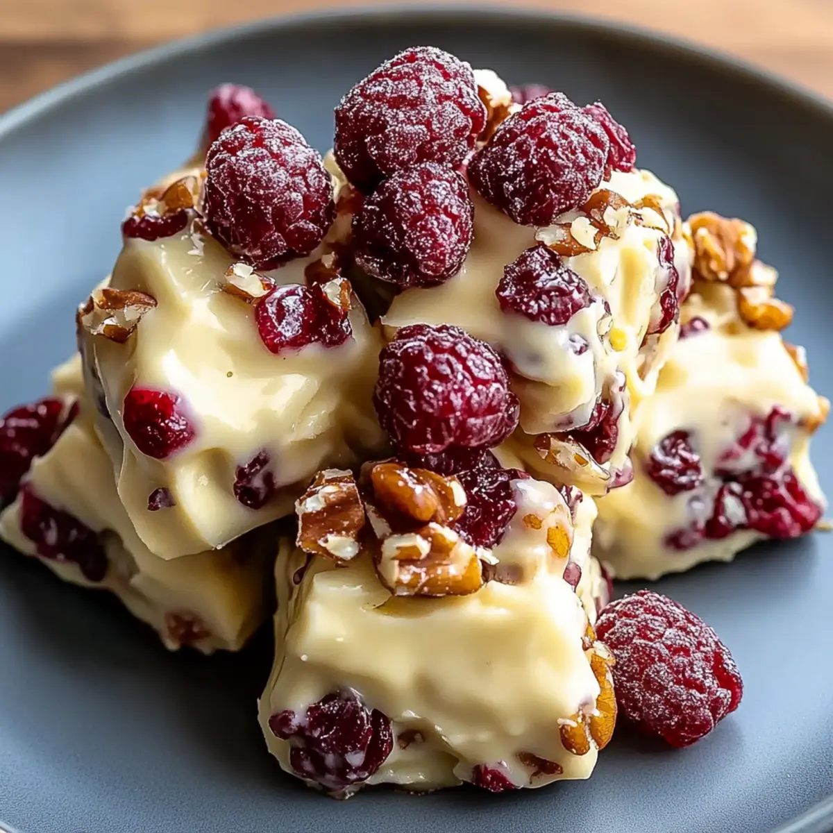 White Chocolate Cranberry Pecan Clusters