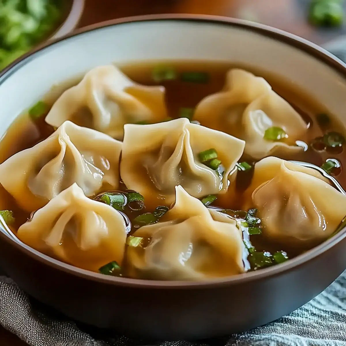 Wonton Soup