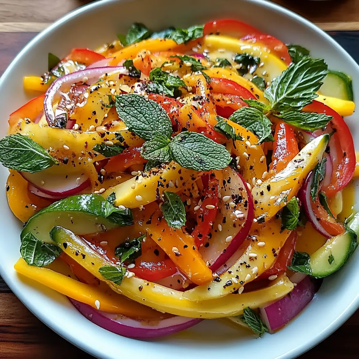 Zesty Thai Mango Salad