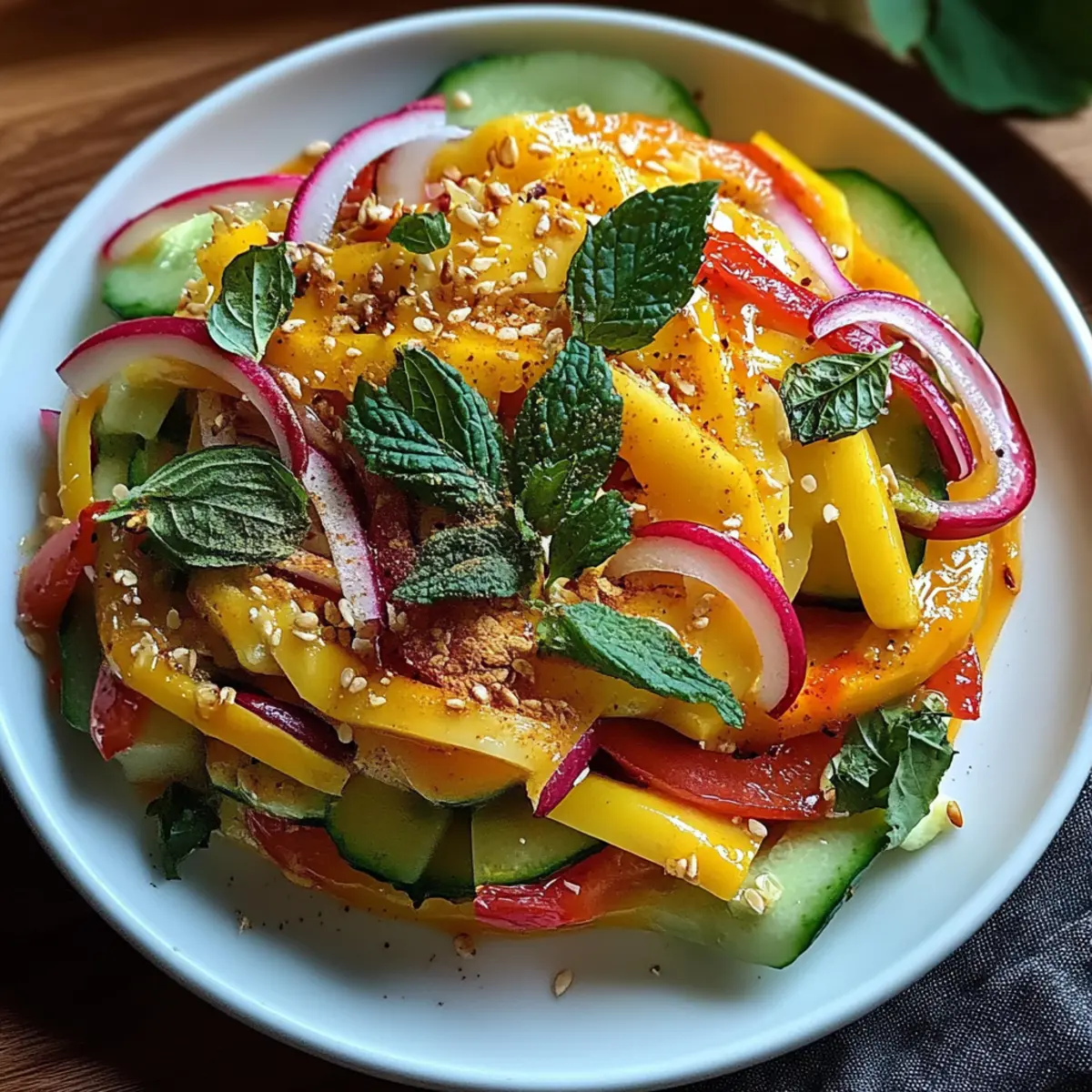 Zesty Thai Mango Salad