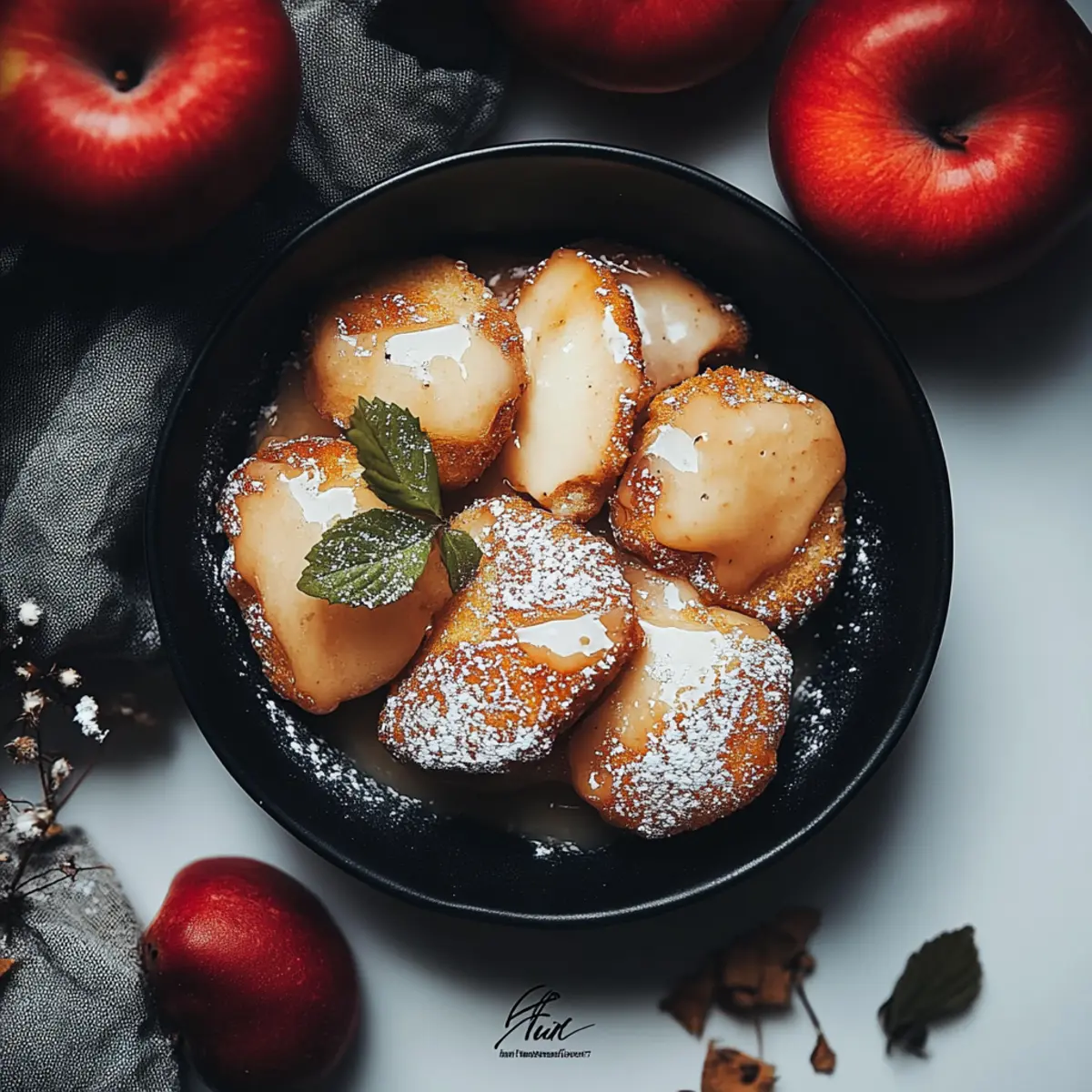 Baked Apple Fritters