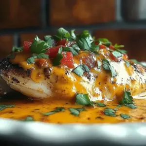 Baked Queso Chicken