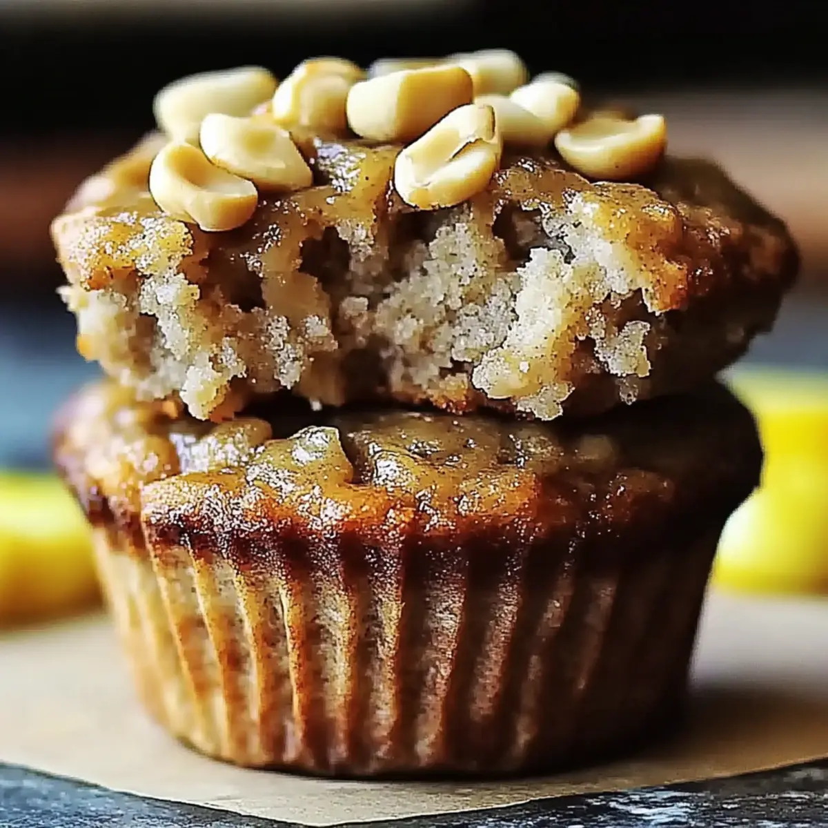 Banana Oatmeal Muffins