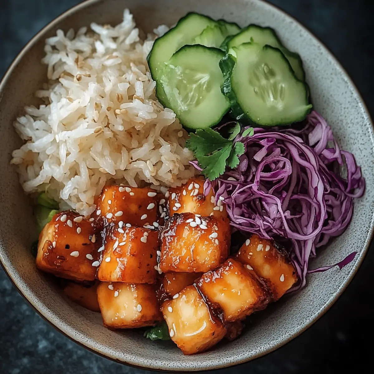 Bang Bang Salmon Bites Bowls