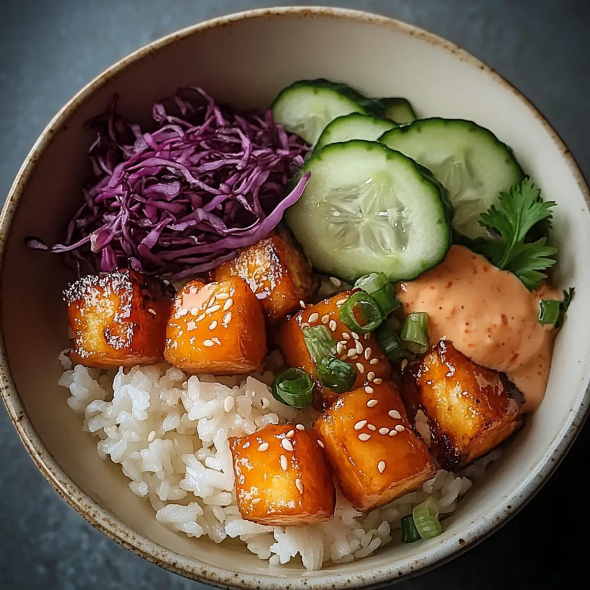Bang Bang Salmon Bites Bowls
