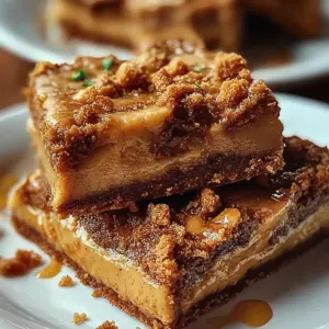 Biscoff Blondies Chewy Cookie Butter Dessert Bars